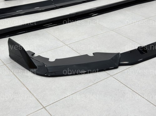 Комплект обвеса накладки бампера лезвия порогов для BMW X5M F95 2019-2022