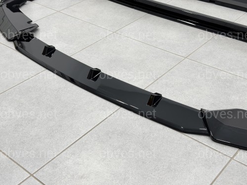 Комплект обвеса накладки бампера лезвия порогов для BMW X5M F95 2019-2022
