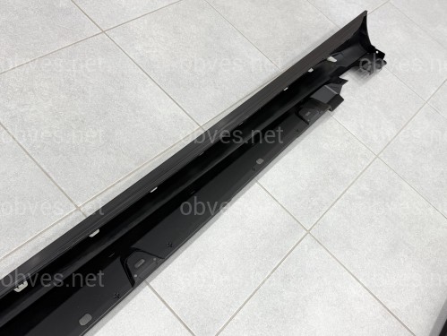 Пороги AMG Mercedes C-class W206 2021-, комплект 2шт. Пороги AMG Mercedes C-class W206 2021-, комплект 2шт.