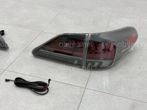 Задние FULL LED фонари для Lexus RX 350 / 450h 2009-2015 Задние FULL LED фонари для Lexus RX 350 / 450h 2009-2015