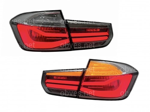 Задние LED фонари рестайлинг для BMW 3 series F30 2012-2018 белые, комплект 4шт. Задние LED фонари рестайлинг для BMW 3 series F30 2012-2018 белые, комплект 4шт.