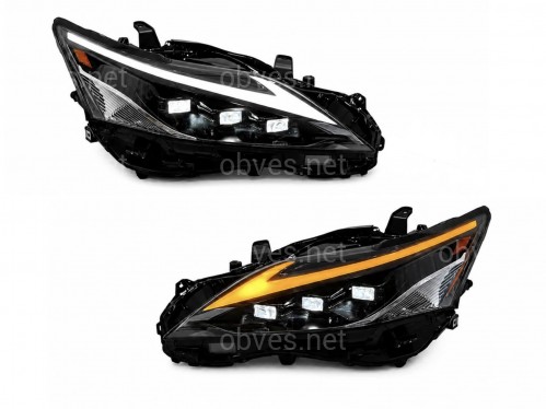 FULL LED фары 3 линзы для Lexus CT 2010-2021, комплект 2шт.