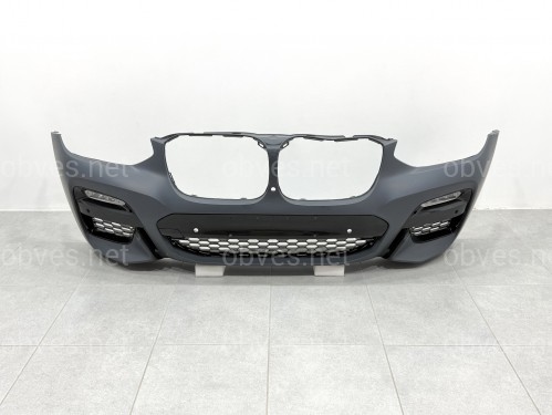 Передний бампер M Paket с туманками BMW X3 G01 / X4 G02 2018-2021 Передний бампер M Paket с туманками BMW X3 G01 / X4 G02 2018-2021