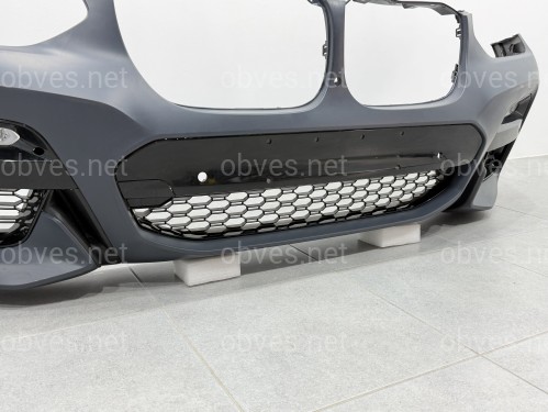 Передний бампер M Paket с туманками BMW X3 G01 / X4 G02 2018-2021 Передний бампер M Paket с туманками BMW X3 G01 / X4 G02 2018-2021