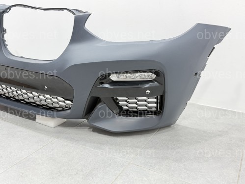 Передний бампер M Paket с туманками BMW X3 G01 / X4 G02 2018-2021 Передний бампер M Paket с туманками BMW X3 G01 / X4 G02 2018-2021