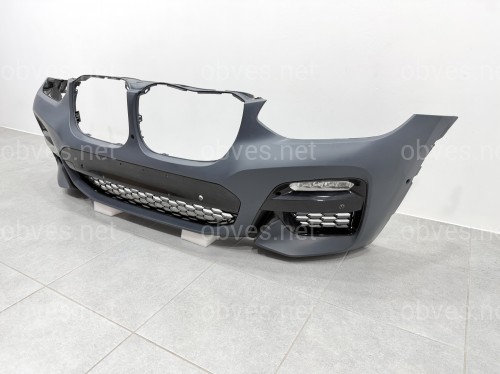 Передний бампер M Paket с туманками BMW X3 G01 / X4 G02 2018-2021 Передний бампер M Paket с туманками BMW X3 G01 / X4 G02 2018-2021
