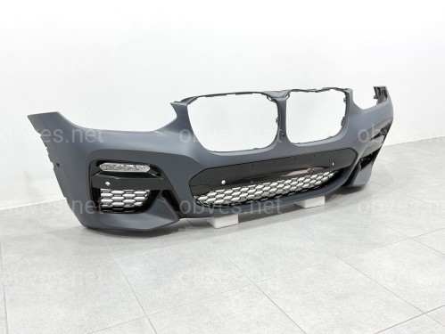 Передний бампер M Paket с туманками BMW X3 G01 / X4 G02 2018-2021 Передний бампер M Paket с туманками BMW X3 G01 / X4 G02 2018-2021