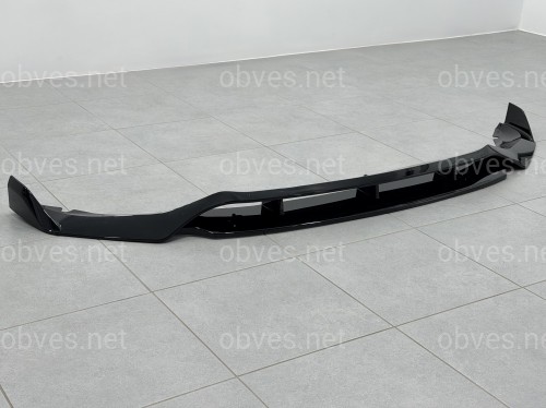Юбка переднего бампера Paradigma BMW X5 G05 2018-2022 черный глянец Юбка переднего бампера Paradigma BMW X5 G05 2018-2022 черный глянец