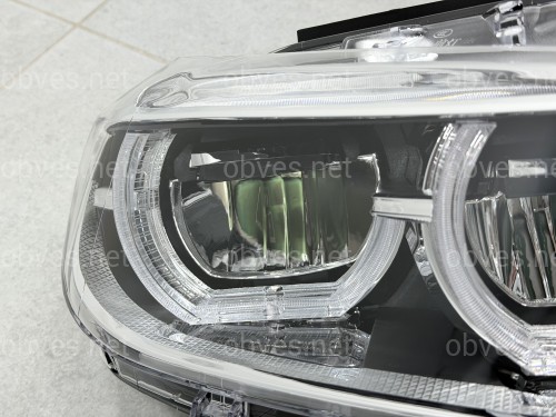 Фары FULL LED LCI для BMW 3 series F30 F31 2012-2018 ГАЛОГЕН В ЛЕД