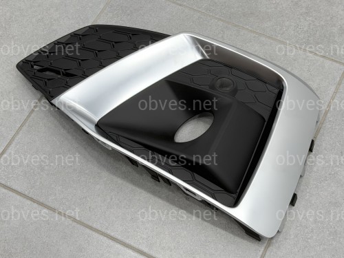 Решетка бампера ЛЕВАЯ S-Line 8W6807681T3Q7 для Audi A5 B9 2020-2025