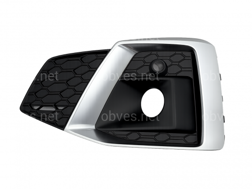 Решетка бампера ЛЕВАЯ S-Line 8W6807681T3Q7 для Audi A5 B9 2020-2025