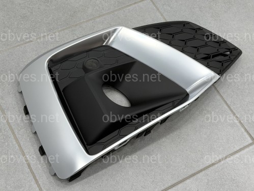 Решетка бампера ПРАВАЯ S-Line 8W6807682T3Q7 для Audi A5 B9 2020-2025