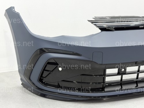 Передний бампер R LINE Volkswagen Golf 8 2021- Передний бампер R LINE Volkswagen Golf 8 2021-