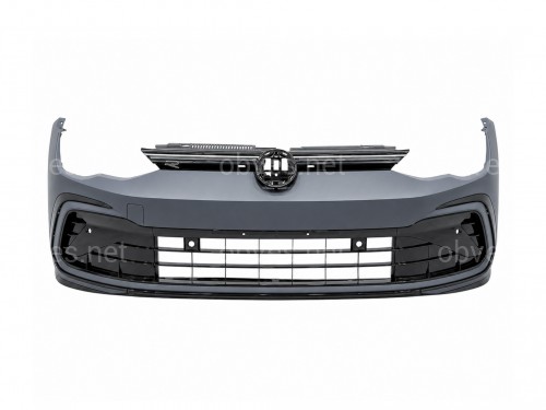 Передний бампер R LINE Volkswagen Golf 8 2021- Передний бампер R LINE Volkswagen Golf 8 2021-