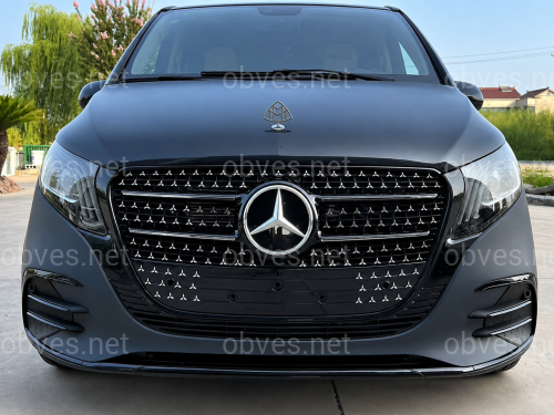 Бампер передний AMG BLACK 2024+ Mercedes V Class Vito Metris W447 2014- Бампер передний AMG BLACK 2024+ Mercedes V Class Vito Metris W447 2014-