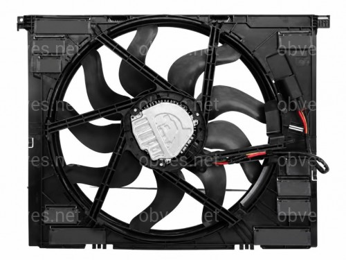 17425A53270 BMW Диффузор с вентилятором 2.0 400W 17425A53270 BMW Диффузор с вентилятором 2.0 400W