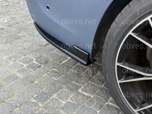 Лезвия уголки заднего бампера M-Performance BMW 3 series G20 2018-2022, 2шт. черный глянец Лезвия уголки заднего бампера M-Performance BMW 3 series G20 2018-2022, 2шт. черный глянец