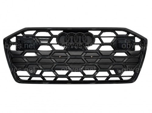 Решетка бампера S-line 2022+ BLACK 4K0853651T 3FZ для Audi A6 C8 2018+ Решетка бампера S-line 2022+ BLACK 4K0853651T 3FZ для Audi A6 C8 2018+