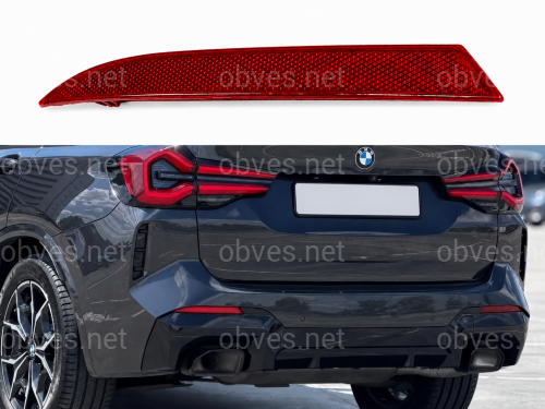 Левый катафот заднего бампера 63148083833 М ПАКЕТ BMW X3 G01 2022-2024 РЕСТ. Левый катафот заднего бампера 63148083833 М ПАКЕТ BMW X3 G01 2022-2024 РЕСТ.