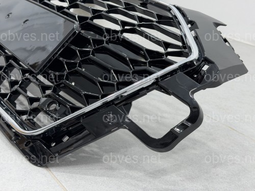 Решетка радиатора стиль RS4 для Audi A4 B9 2020-2024