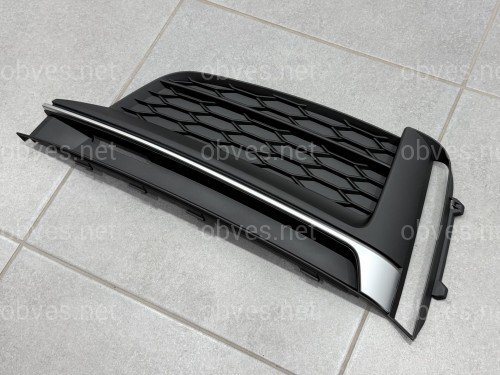 Решетка бампера ЛЕВАЯ S-Line 8W6807681FRU6 для Audi A5 B9 2016-2019 Решетка бампера ЛЕВАЯ S-Line 8W6807681FRU6 для Audi A5 B9 2016-2019