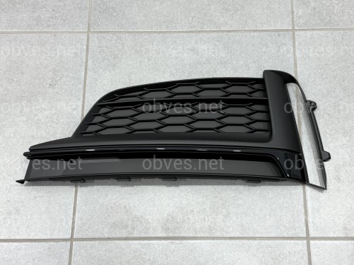 Решетка бампера ЛЕВАЯ S-Line Black 8W6807681FT94 для Audi A5 B9 2016-2019 Решетка бампера ЛЕВАЯ S-Line Black 8W6807681FT94 для Audi A5 B9 2016-2019
