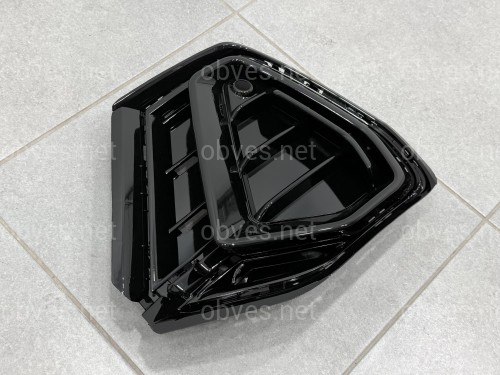 Решетка бампера S-Line BLACK ЛЕВАЯ 83G807681A T94 для Audi Q3 2019-
