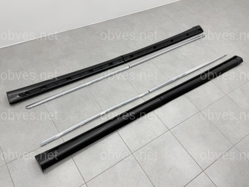 Накладки на пороги AMG COMPACT / LONG Mercedes-Benz Vito V-Class w447 2015- 2 сдвижные двери