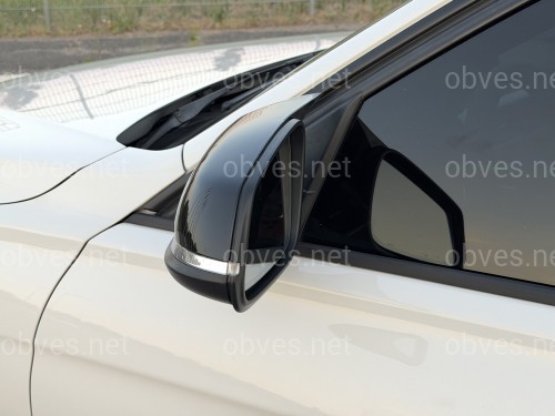 Крышки зеркал для BMW 3 series F30 F31 2012-2018, черный глянец
