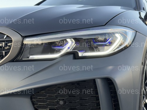 Фары Laser BMW 3 series G20 / G21 2018-2022, 2 РЕЖИМА ДХО БЕЛЫЕ / ЖЕЛТЫЕ
