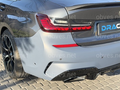 Бампер задний с насадками M340i для BMW 3 series G20 2018-2022 Бампер задний с насадками M340i для BMW 3 series G20 2018-2022