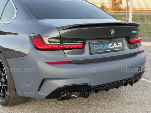 Бампер задний с насадками M340i для BMW 3 series G20 2018-2022 Бампер задний с насадками M340i для BMW 3 series G20 2018-2022