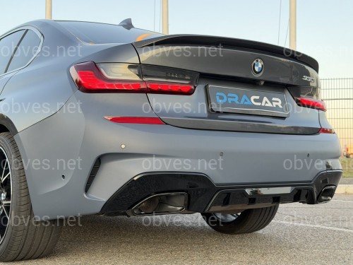 Бампер задний с насадками M340i для BMW 3 series G20 2018-2022 Бампер задний с насадками M340i для BMW 3 series G20 2018-2022
