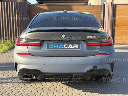 Бампер задний с насадками M340i для BMW 3 series G20 2018-2022 Бампер задний с насадками M340i для BMW 3 series G20 2018-2022