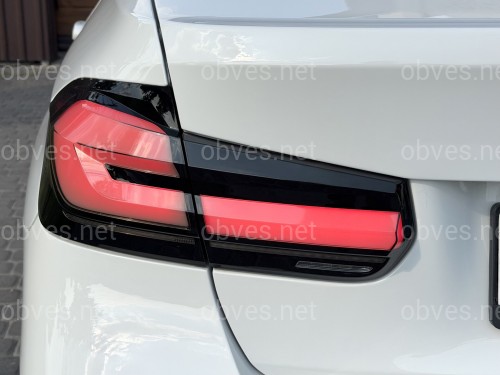 Задние LED фонари стиль G30 для BMW 3 series F30 2012-2018 дымчатые, комплект 4шт. Задние LED фонари стиль G30 для BMW 3 series F30 2012-2018 дымчатые, комплект 4шт.