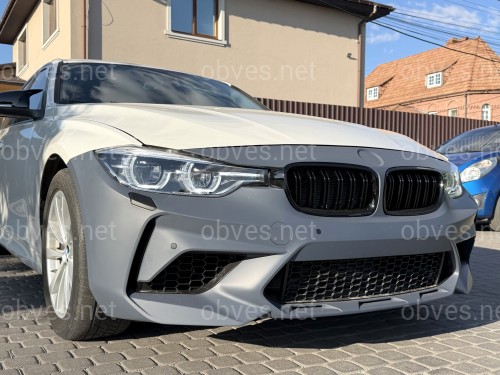 Передний бампер CS стиль BMW 3 Series F30 F31 2012-2018