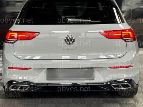 Задний бампер R LINE Volkswagen Golf 8 2021-