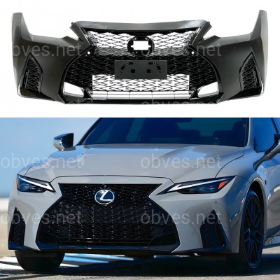 Бампер передний в сборе F-Sport Lexus IS 2021+ Бампер передний в сборе F-Sport Lexus IS 2021+