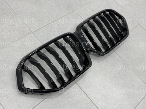 Решетка радиатора ноздри M-Performance для BMW X6 G06 2019- черный глянец Решетка радиатора ноздри M-Performance для BMW X6 G06 2019- черный глянец