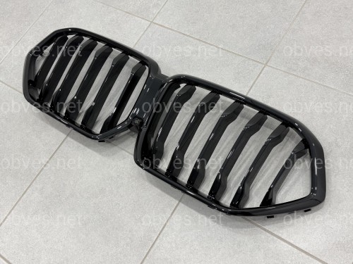 Решетка радиатора ноздри M-Performance для BMW X6 G06 2019- черный глянец Решетка радиатора ноздри M-Performance для BMW X6 G06 2019- черный глянец