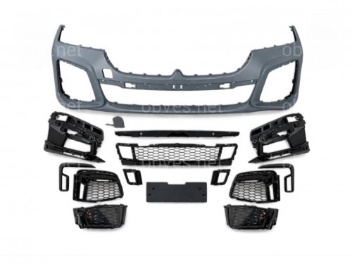 Бампер передний M760 BLACK для BMW 7 series G12 2019-2022