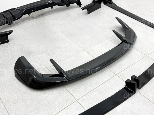 Комплект обвеса лезвия Paradigm для BMW X5 G05 M paket LCI 2023-2026, цвет черный глянец V1