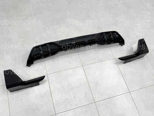 Комплект обвеса лезвия Paradigm для BMW X5 G05 M paket LCI 2023-2026, цвет черный глянец V1