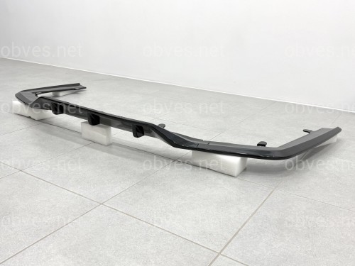Обвес юбка заднего бампера M-Performance для BMW 7 series G11 G12 2019-2022 ABS пластик, черный глянец Обвес юбка заднего бампера M-Performance для BMW 7 series G11 G12 2019-2022 ABS пластик, черный глянец