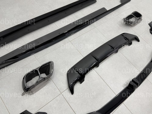 Комплект обвеса M paket LCI Paradigm для BMW X6 G06 2023+, цвет черный глянец Комплект обвеса M paket LCI Paradigm для BMW X6 G06 2023+, цвет черный глянец