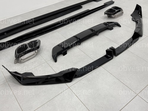Комплект обвеса M paket LCI Paradigm для BMW X6 G06 2023+, цвет черный глянец Комплект обвеса M paket LCI Paradigm для BMW X6 G06 2023+, цвет черный глянец
