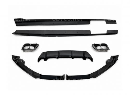 Комплект обвеса M paket LCI Paradigm для BMW X6 G06 2023+, цвет черный глянец Комплект обвеса M paket LCI Paradigm для BMW X6 G06 2023+, цвет черный глянец