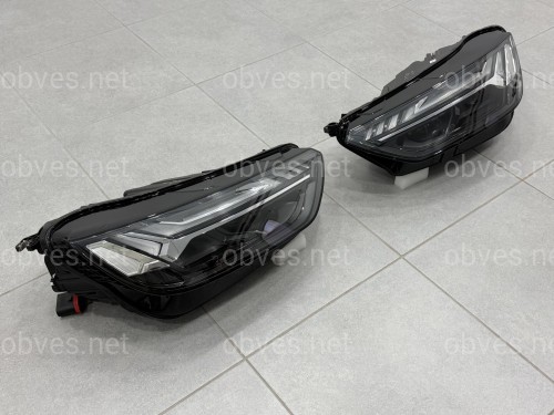 Фары LED рестайлинг 2021+ для AUDI Q5 2017-2020 2шт. комплектные с блоками