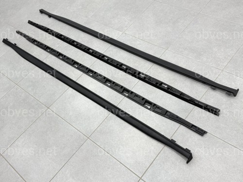 Лезвия на пороги GTI для Volkswagen Golf 8 2021-
