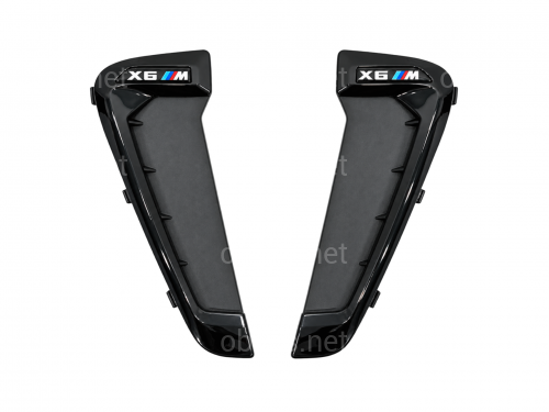 Жабры на крылья BMW X6 F16 2014-2018 2шт.